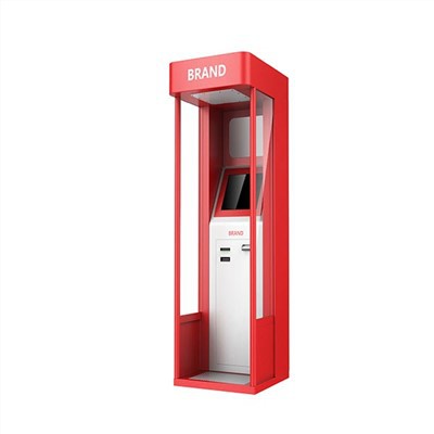 Υπαίθριο περίπτερο εισιτηρίων αυτοεξυπηρέτησης παντός καιρού