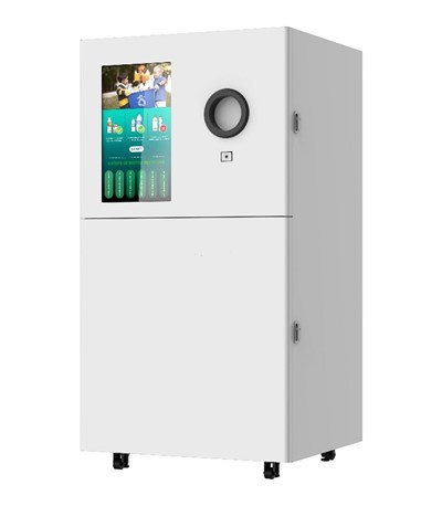 Πλαστικό μπουκάλι ανακυκλώστε το μηχάνημα αυτόματης πώλησης